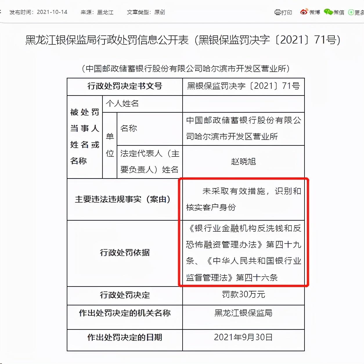 两支付机构因违反反洗钱规定，开年即领重磅罚单