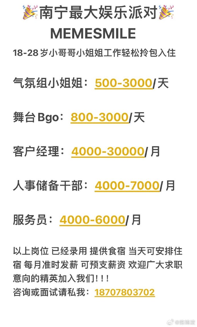 南宁找工作，探索最新酒吧行业的职业机遇